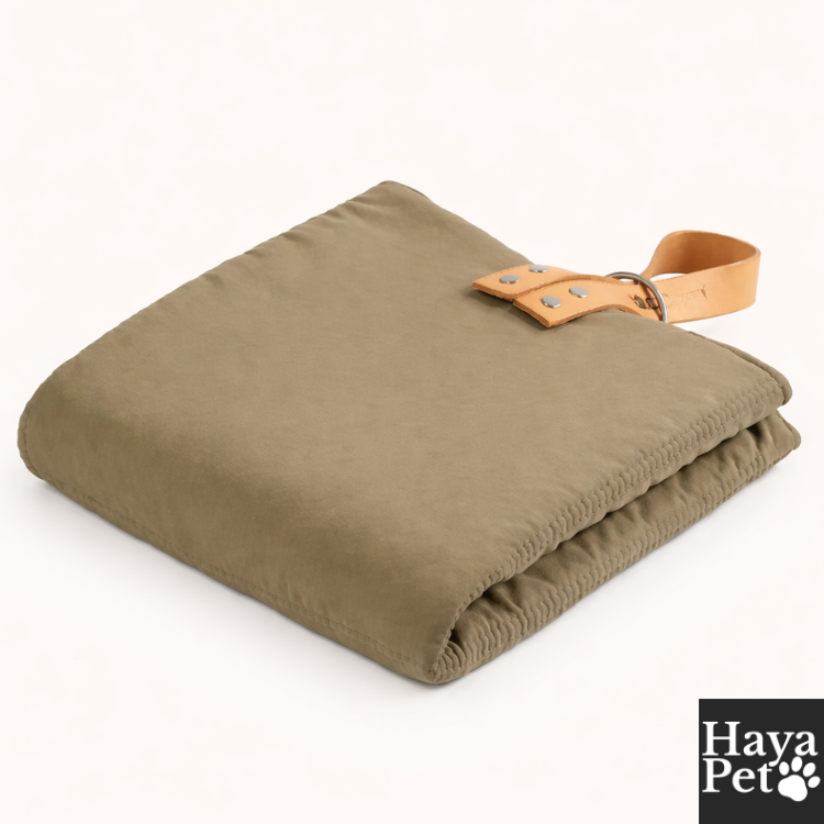 Draagbare Honden Slaapmat | Taupe