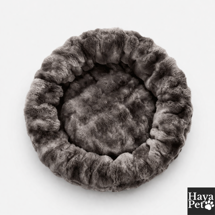 Rond Knuffelbed Voor Honden Met Wasbare Hoes