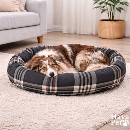 Ovaal Nestbed Voor Honden Met Los Binnenkussen