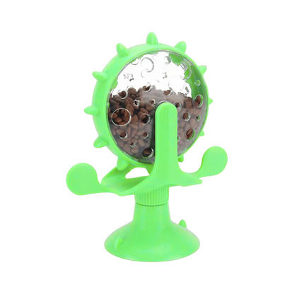 Voedsel Spinnende Windmolen Interactief Slow Feeder Speelgoed Voor Honden & Katten