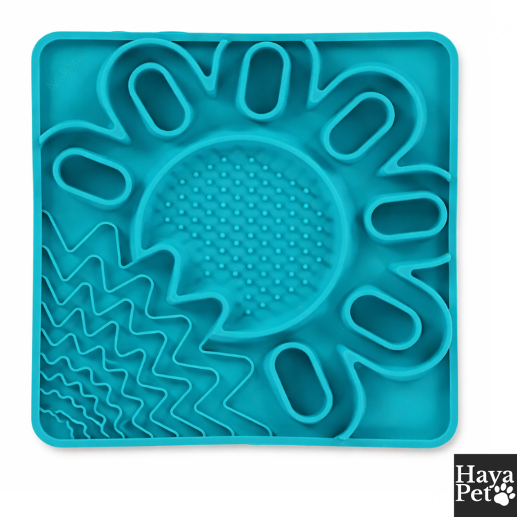 Vierkante Likmat Voor Honden Met Opstaande Rand