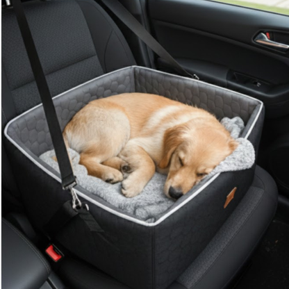 Hondenautostoel Met Antislipbasis | Voor Kleine En Middelgrote Honden En Katten