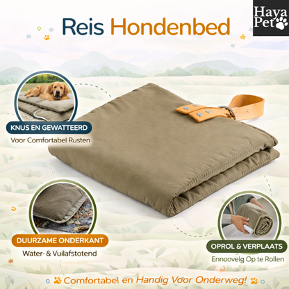 Draagbare Honden Slaapmat | Taupe