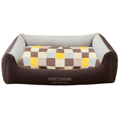 Large Dog Kennel | Washable Chew-Proof Dog Mat