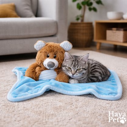 Puppy Blanket With Animal Print