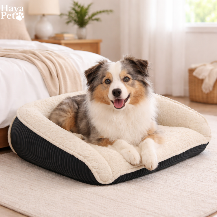 Hondenbed Met Opstaande Randen En Uitneembare Binnenhoes