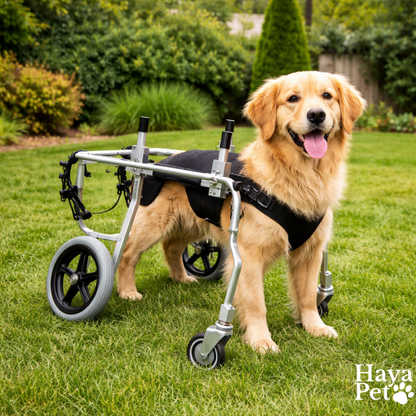 Four-Wheel Dog Cart