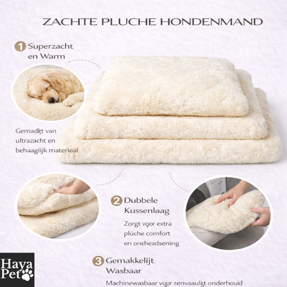 Rechthoekig Hondenkussen Met Verwisselbare Binnenvulling
