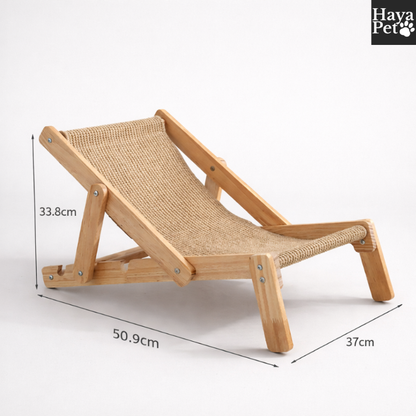 Verstelbare Krabligstoel Voor Katten Met Verwisselbaar Krabpaneel