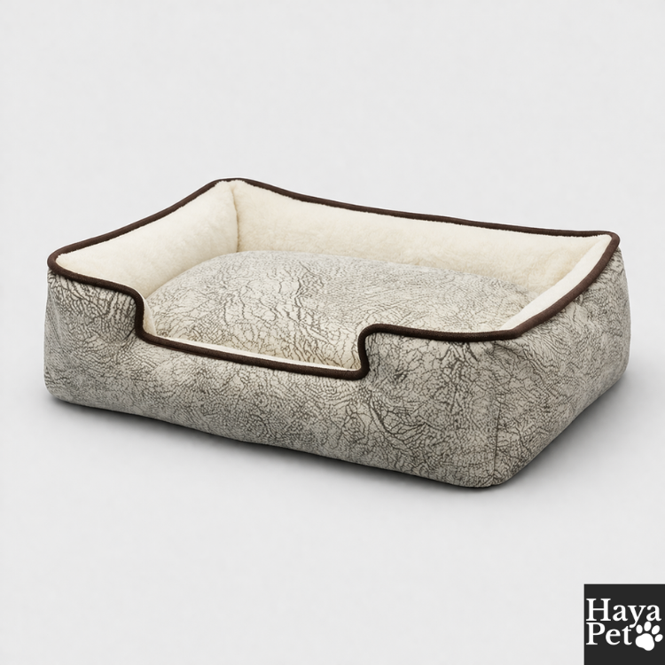 Reversible Lounge Bed For Dogs With Washable Cover