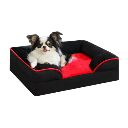Honden Orthopedisch Bed | Wasbare Corduroy Bank