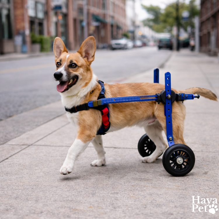 Mini Hondenrolstoel Voor Achterpootondersteuning
