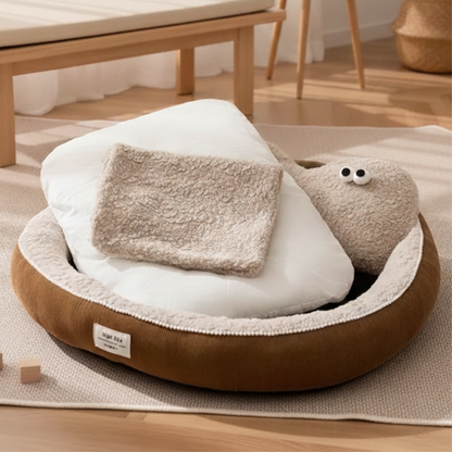 Honden en Kattenbed Grote Grot | Afneembare Hoes