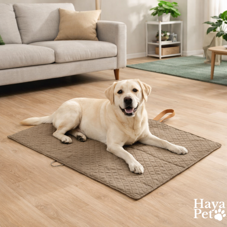 Draagbare Honden Slaapmat | Taupe