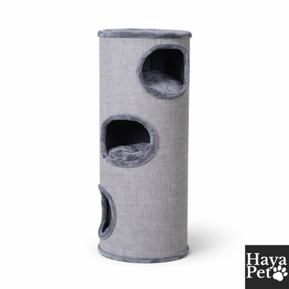 Cat Play Tunnel With Peek-Through Openings | Anthracite