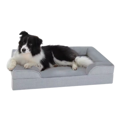 Honden Orthopedisch Bed | Wasbare Corduroy Bank