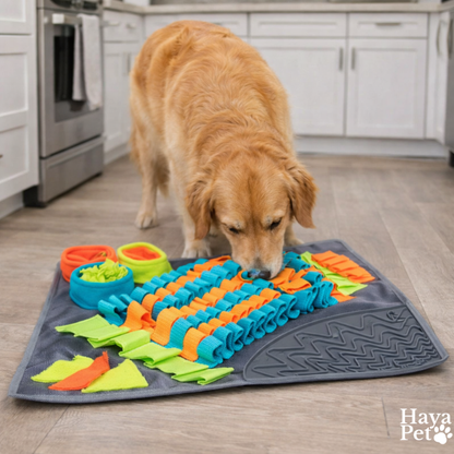 Vierkante Snuffelmat Met Uitneembare Likmat Voor Honden