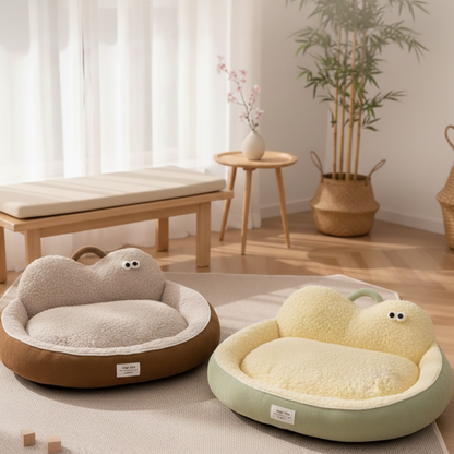 Honden en Kattenbed Grote Grot | Afneembare Hoes