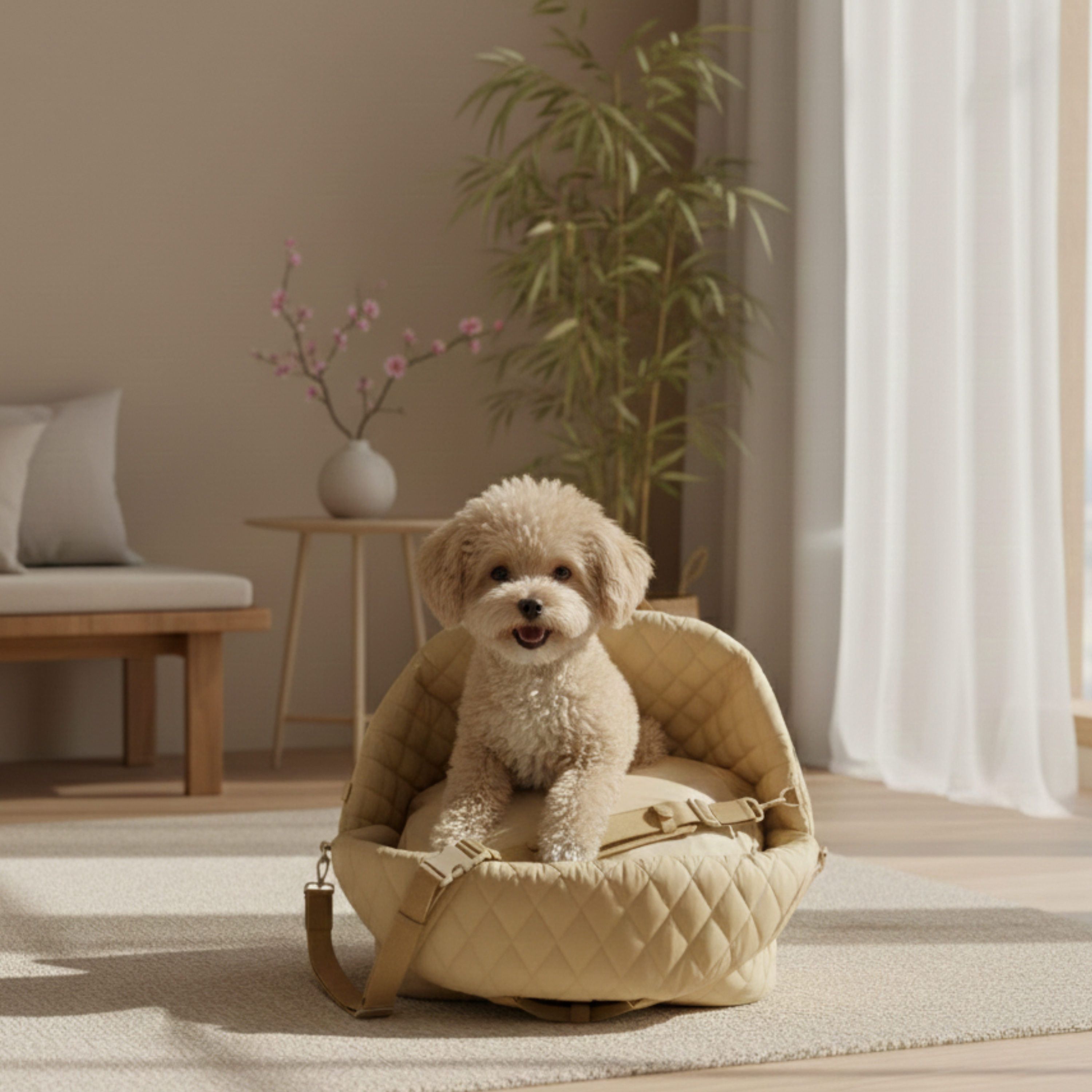 Hondendraagtas Autostoel | Wasbare Reisstoel