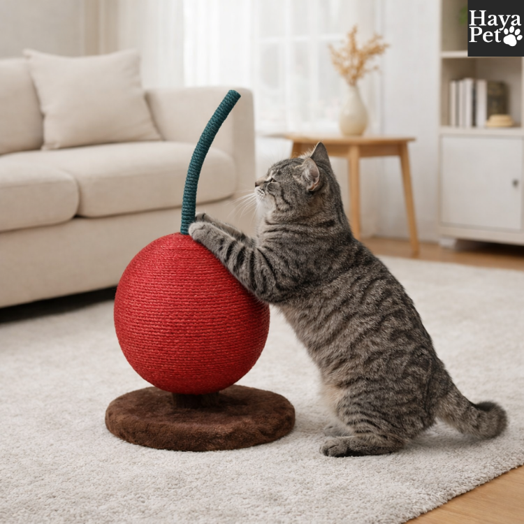 Kersenvormige Krabbal Voor Katten