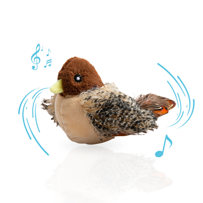 Interactief Kattenspeeltje Bewegend & Tjilpend Speeltje, Usb Oplaadbaar