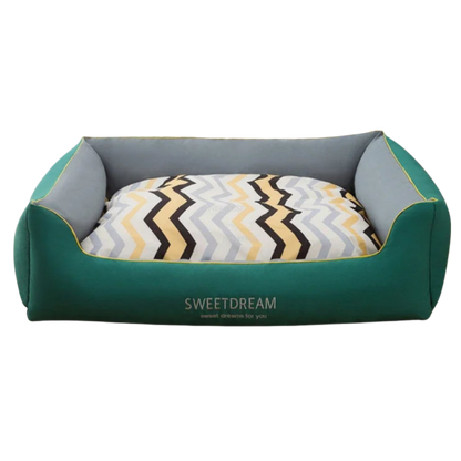 Large Dog Kennel | Washable Chew-Proof Dog Mat