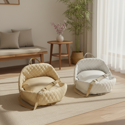 Hondendraagtas Autostoel | Wasbare Reisstoel