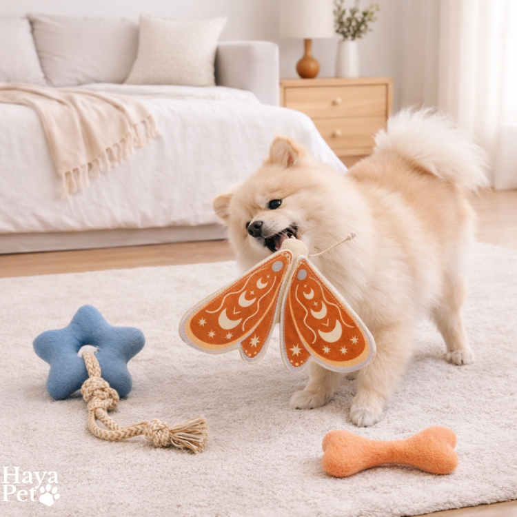 3-Delige Hondenspeelset Voor Trek-, Apporteer- En Kauwspel