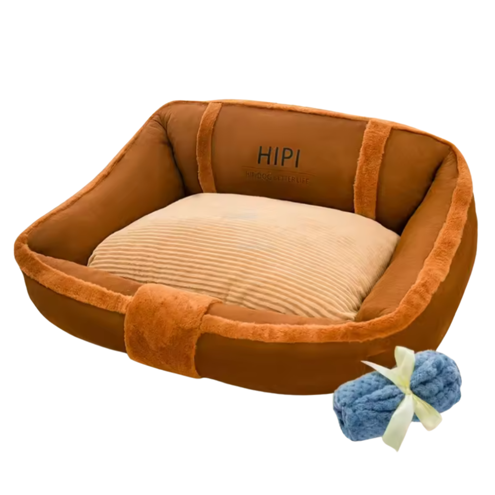 Large Dog Kennel | Washable Chew-Proof Dog Mat