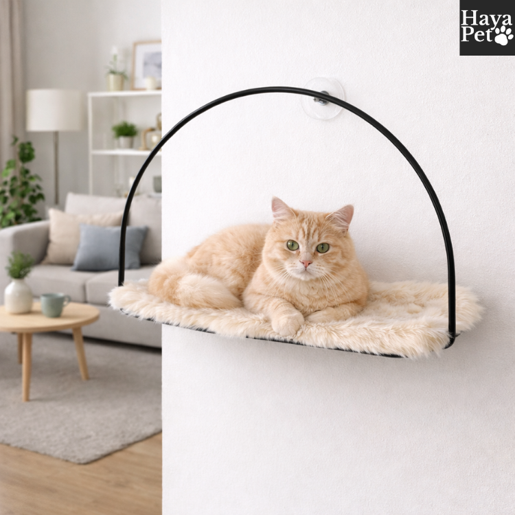 Kattenhangmat Voor Het Raam Met Zuignappen