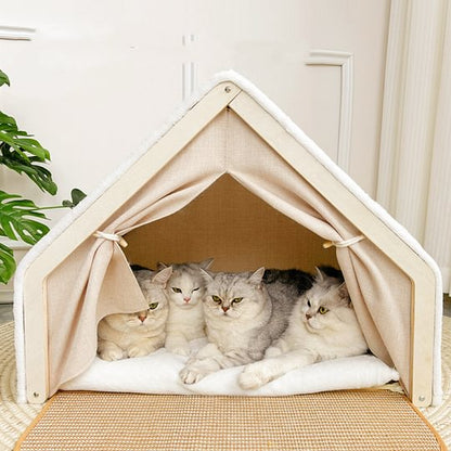 Cats Large Indoor Residence | Scratch-Friendly