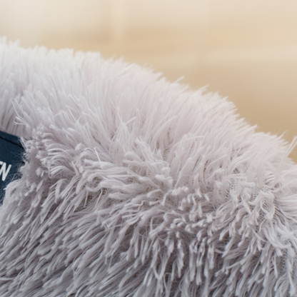 Honden en Kattenbed met Vachtstructuur | Antislip Onderkant
