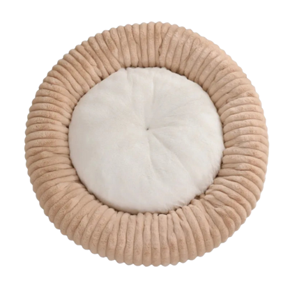 Zacht Pluche Honden- & Kattenbed | Warme Ronde Wasbare Mand