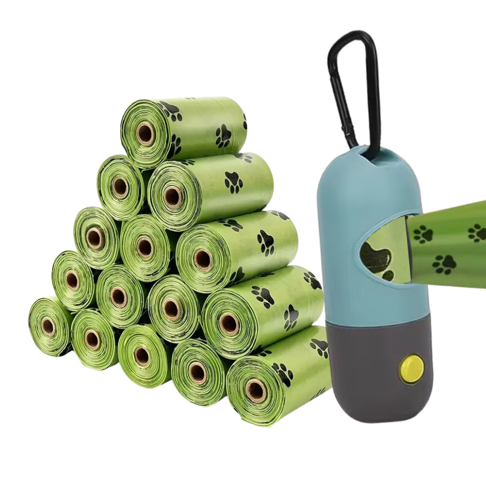 Lekvrije Poepzakjes Voor Honden, Extra Dik, Lekvrij & Makkelijk Af Te Scheuren