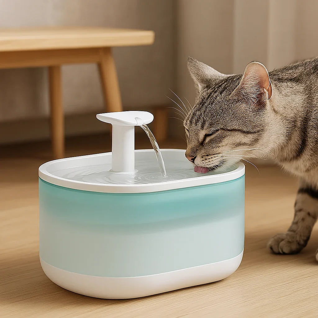 Drinkfontein Katten Stille Waterfontein Voor Vers & Schoon Drinkwater