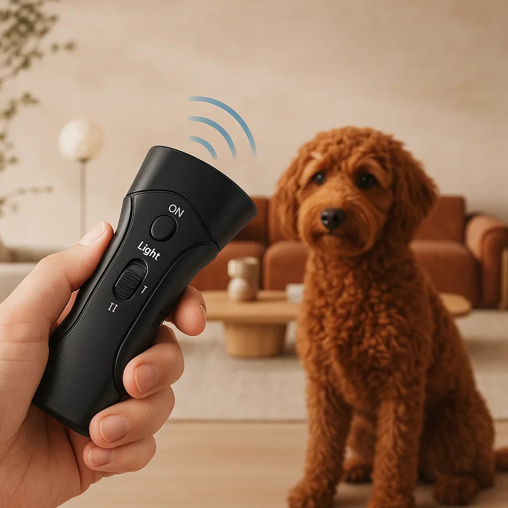 Anti-Bark Trainer Dog Safe Ultrasonic Device For Unwanted Behavior 