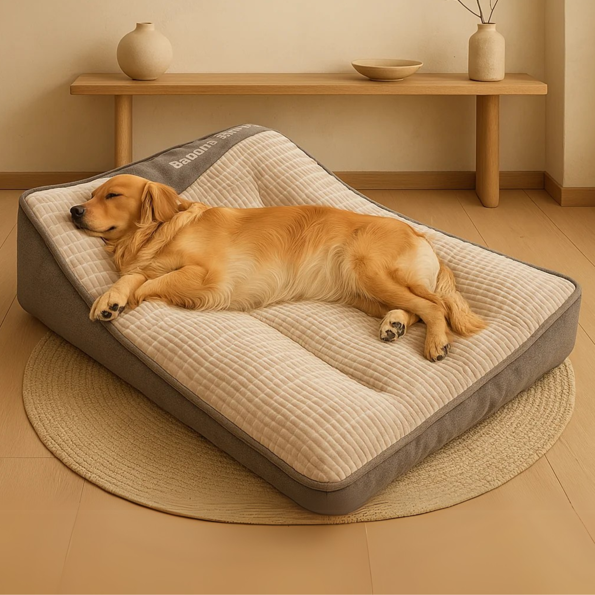 Luxe Hondenbed Hondenkussen Comfortabel & Groot Bed Machinewasbare Hoes