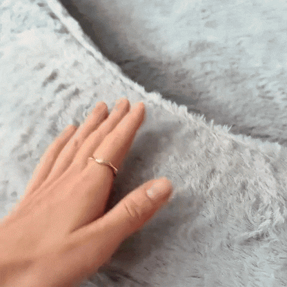 Hondenbed Voor Mensen Oversized Pluche Loungebed Met Memory Foam Ondersteuning