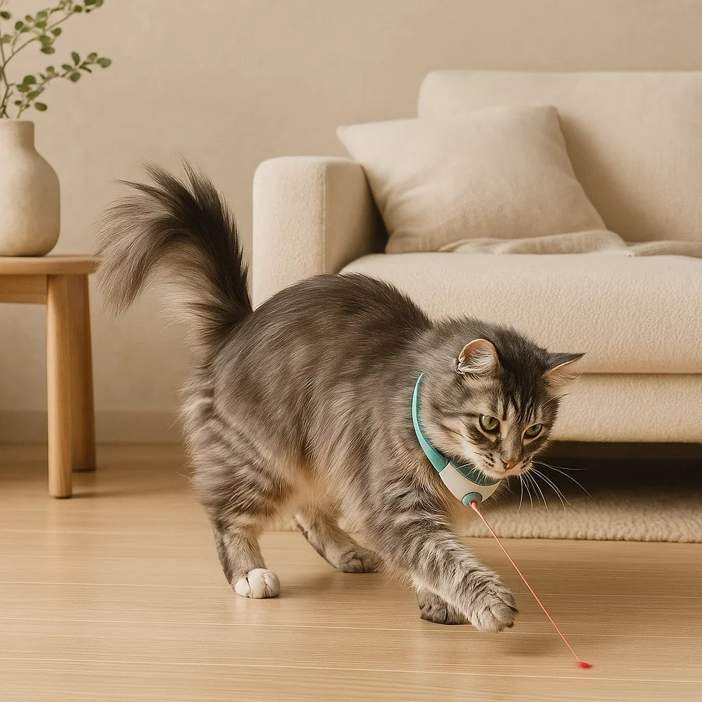 Laser-halsband Interactief Speeltje Voor Actieve & Gelukkige Katten