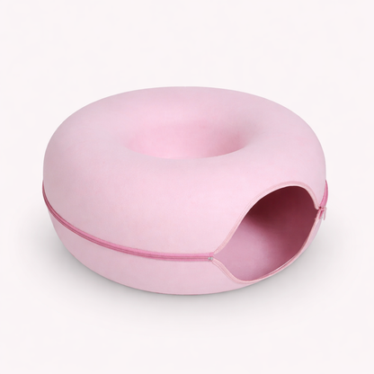 2-in-1 Slaapmand Met Tunnel Voor Huisdieren