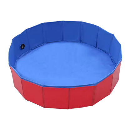 Dog Pool Foldable Durable Dog Bath with Non-Slip Bottom