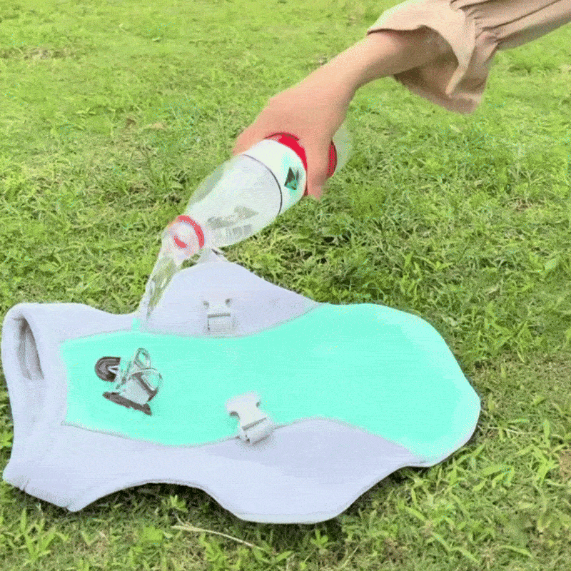 Hondenkoelvest Directe Verkoeling, Lichtgewicht & Reflecterende Strips