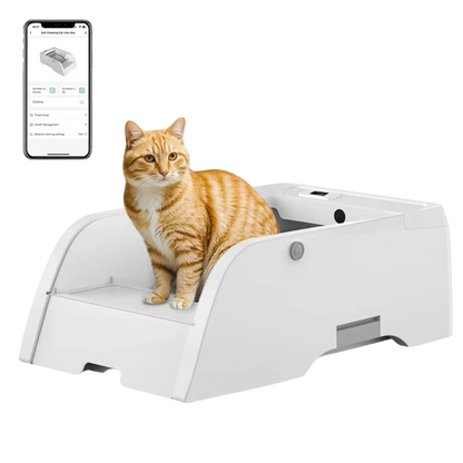 Self-Cleaning Litter Box Smart Self-Cleaning Litter Box for Hygiene & Convenience