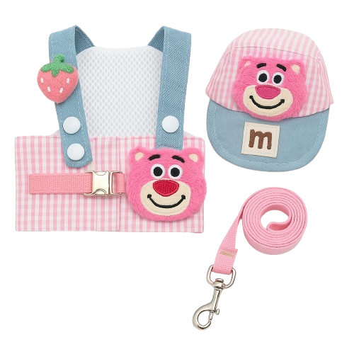 Honden Kostuum Verkleedset Voor Honden Jasje, Petje & Riem In Één