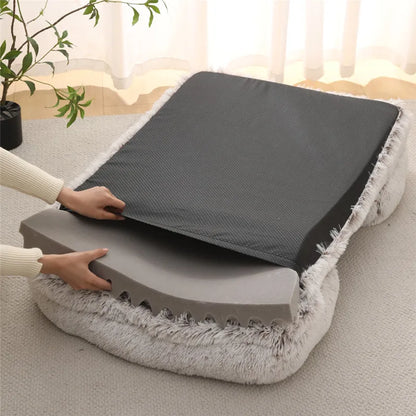 Honden Pluche Bed | Antislip Hondenbed
