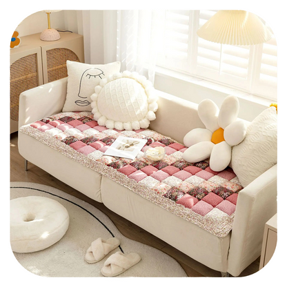 Wasbare Bankbeschermer Quilted Bankhoes Tegen Krassen & Vlekken