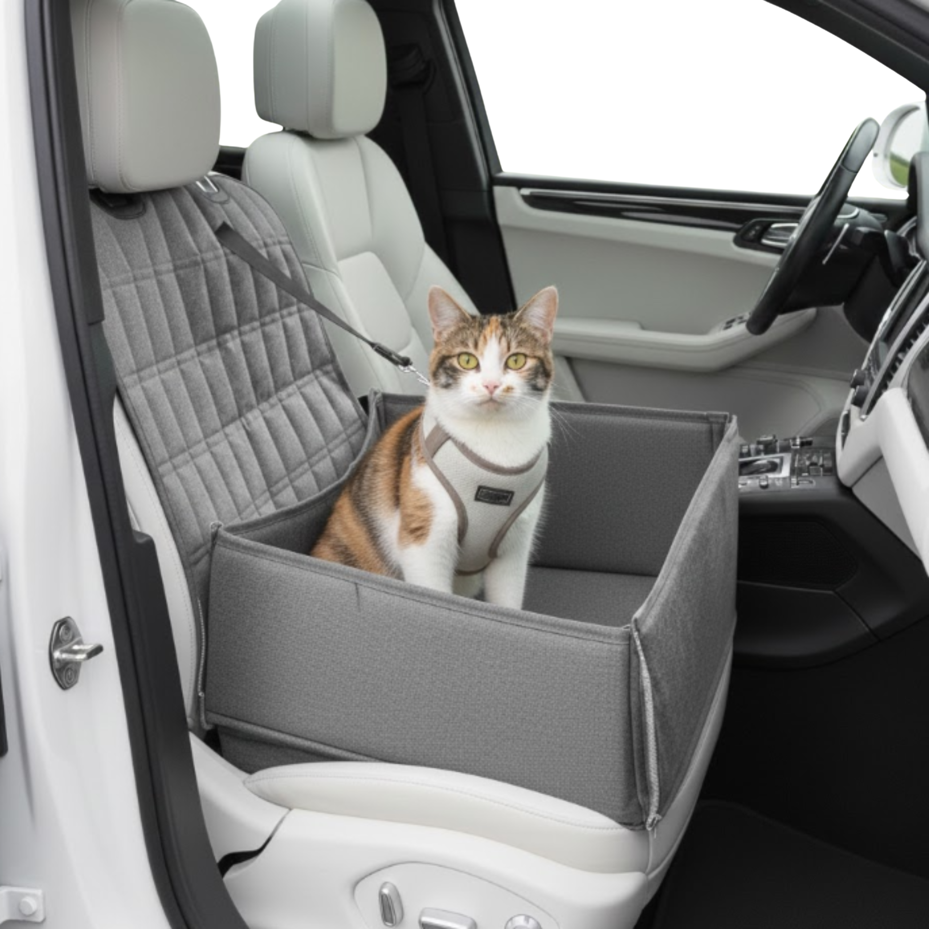 Dog Waterproof Car Seat Carrier Bag | Foldable Travel Bag For Small Pets