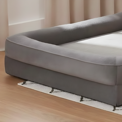 Hond Bankbed met Randen | Voor Grote Honden