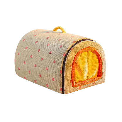 Draagbaar Kattenhuis Bed | Met Afneembaar Kussen