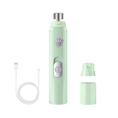 Dog Nail Grinder, Quiet Rechargeable with LED Light for Pets